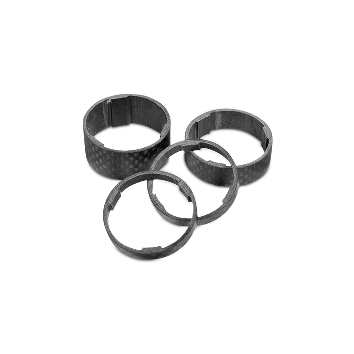 CUBE RFR SPACER CARBON fekete hézagoló szett