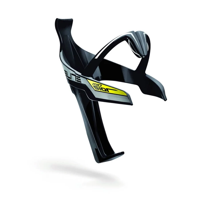 ELITE SIOR MIO RACE fényes fekete/sárga kulacstartó