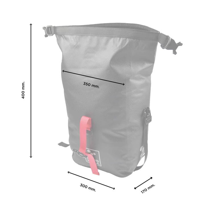 GEOSMINA BIG PANNIER 25L csomagtartótáska