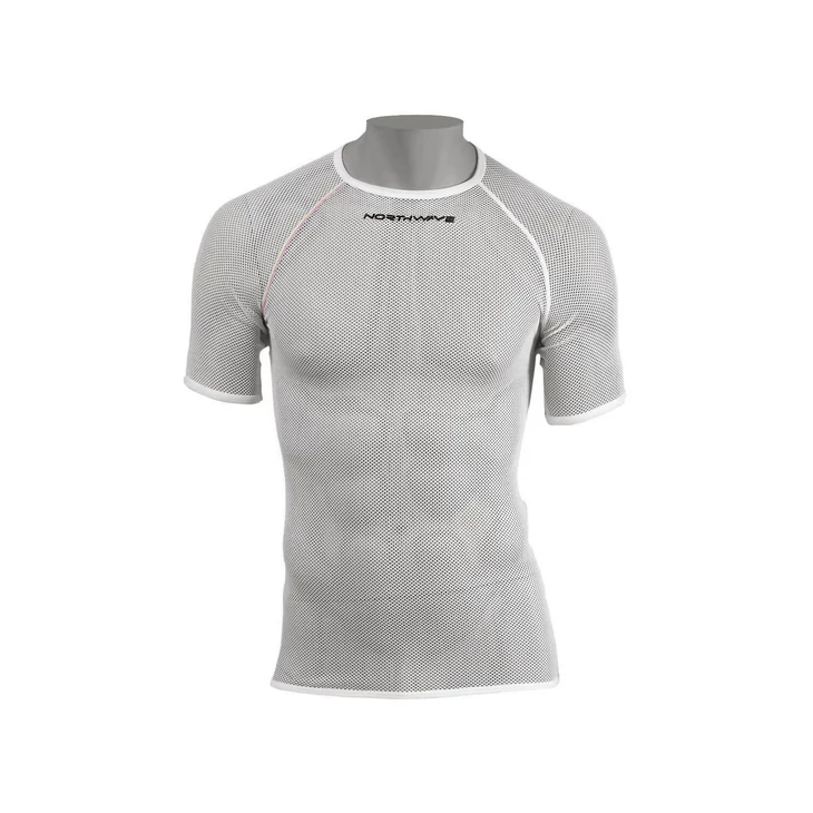 NORTHWAVE LIGHT fehér S rövid ujjú aláöltöző