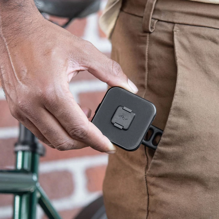 PEAK DESIGN MOBILE UNIVERSAL BAR MOUNT Black telefontartó