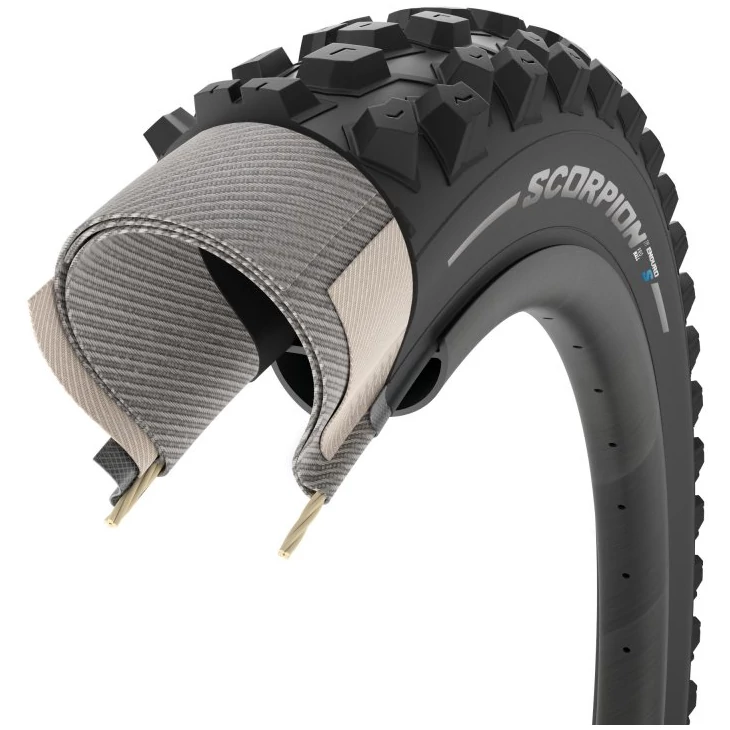 PIRELLI SCORPION ENDURO S TLR 27,5" fekete 60-584 hajtogatós gumiköpeny