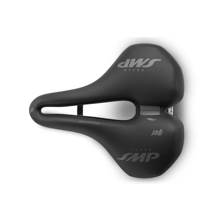 SELLE SMP E-CITY GEL fekete nyereg