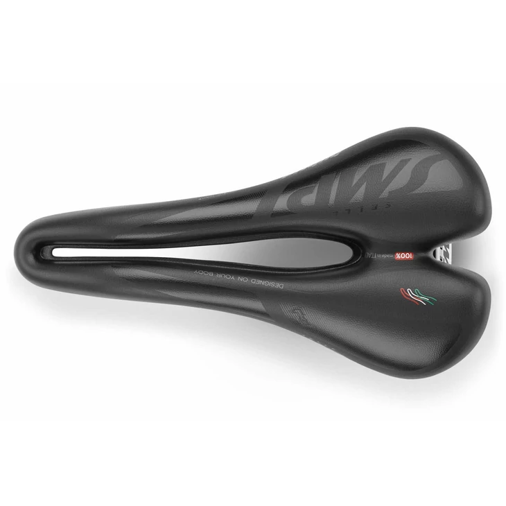 SELLE SMP HYBRID GEL Fekete nyereg