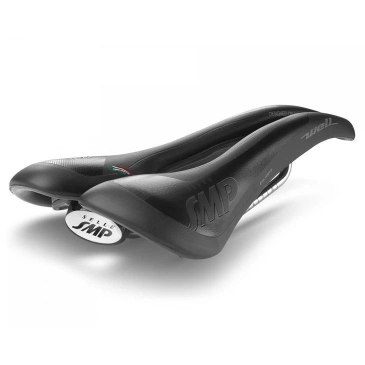 SELLE SMP WELL GEL fekete nyereg