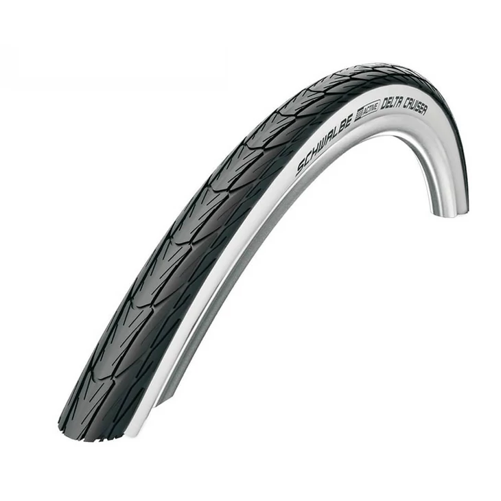 SCHWALBE DELTA CRUISER 28" fekete/fehér 28-622 gumiköpeny