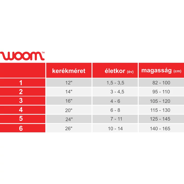 WOOM ORIGINAL 2 14" kerékpár