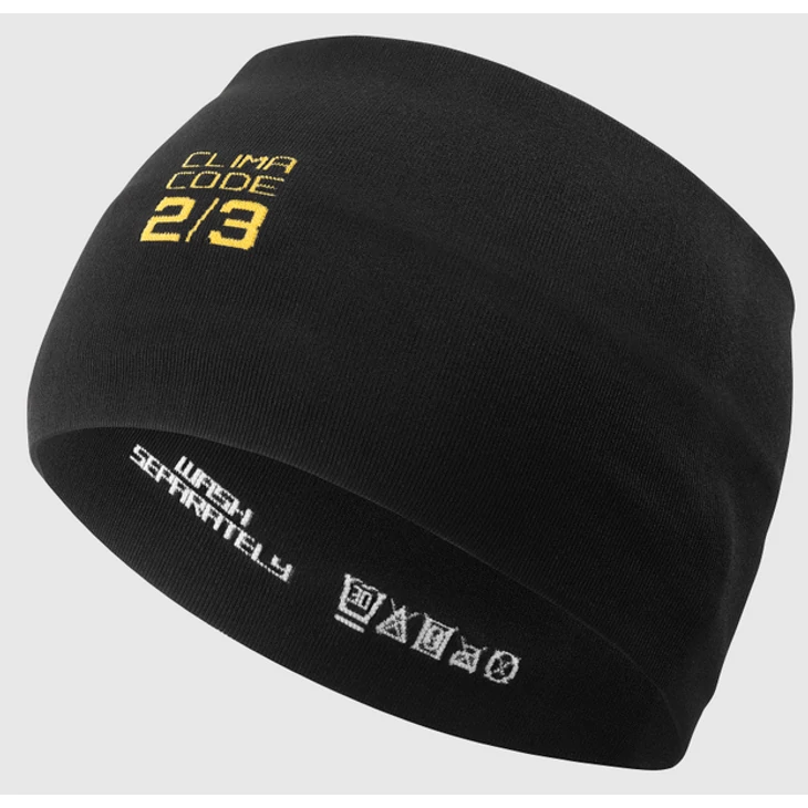 ASSOS 2/3 Black I fejpánt