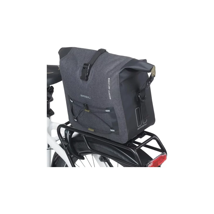 BASIL NAVIGATOR STORM TRUNKBAG fekete táska csomagtartóra