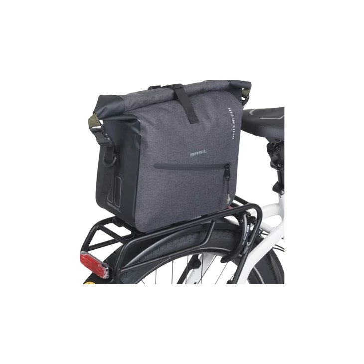 BASIL NAVIGATOR STORM TRUNKBAG fekete táska csomagtartóra