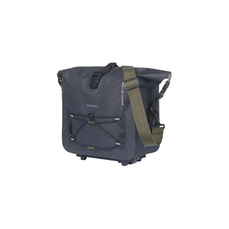 BASIL NAVIGATOR STORM TRUNKBAG fekete táska csomagtartóra