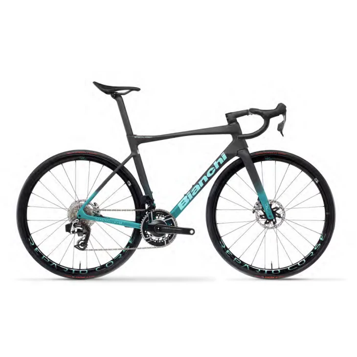 BIANCHI SPECIALISSIMA RC Red AXS 12sp kerékpár wattmérővel (2025)