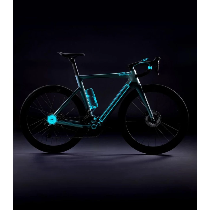 BIANCHI E-OLTRE Dura-Ace Di2 2x12sp Mahle 250Wh kerékpár (2025)