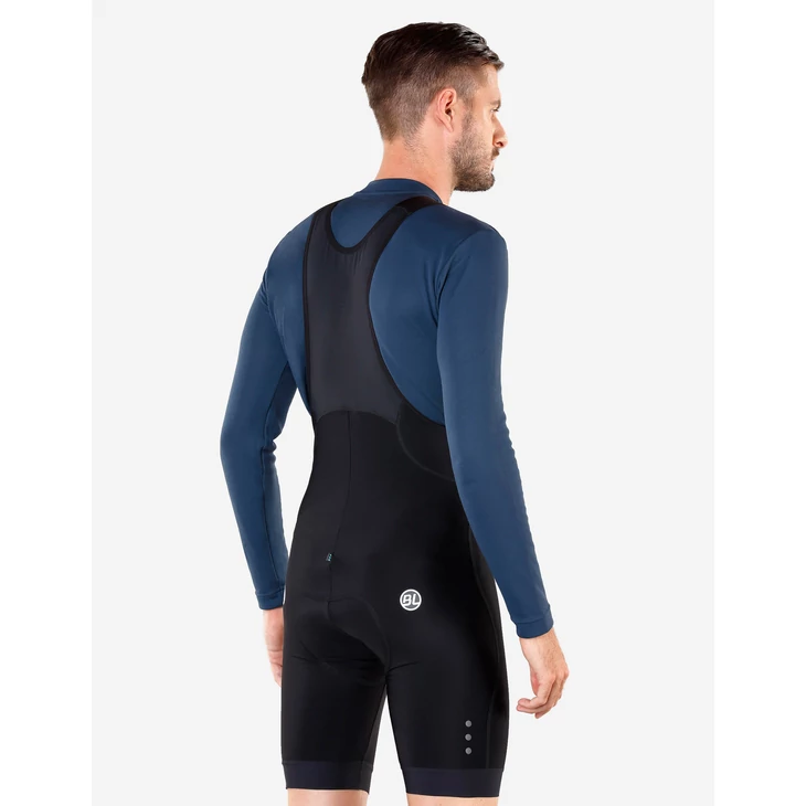 BICYCLE LINE NORMANDIA E Black S vízálló kantáros rövidnadrág