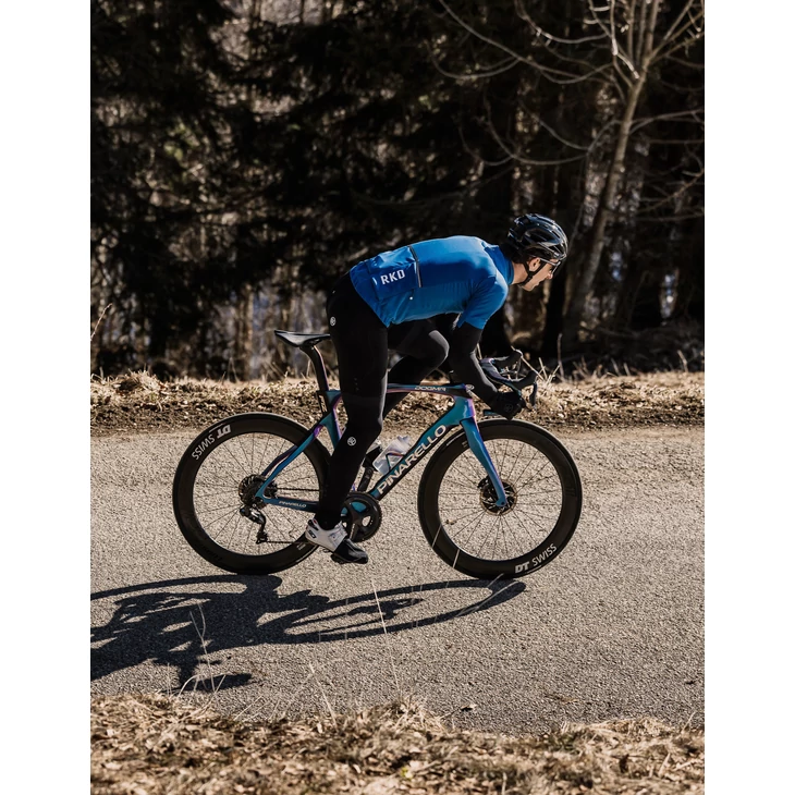 BICYCLE LINE NORMANDIA E Black S vízálló kantáros rövidnadrág