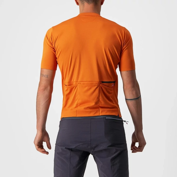 CASTELLI UNLIMITED ALLROAD Orange XL rövid ujjú mez