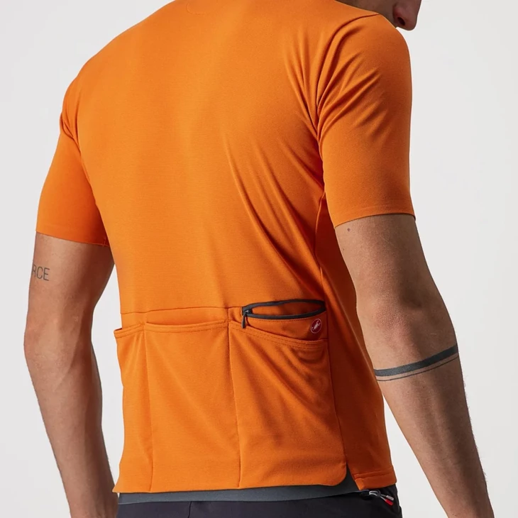 CASTELLI UNLIMITED ALLROAD Orange XL rövid ujjú mez