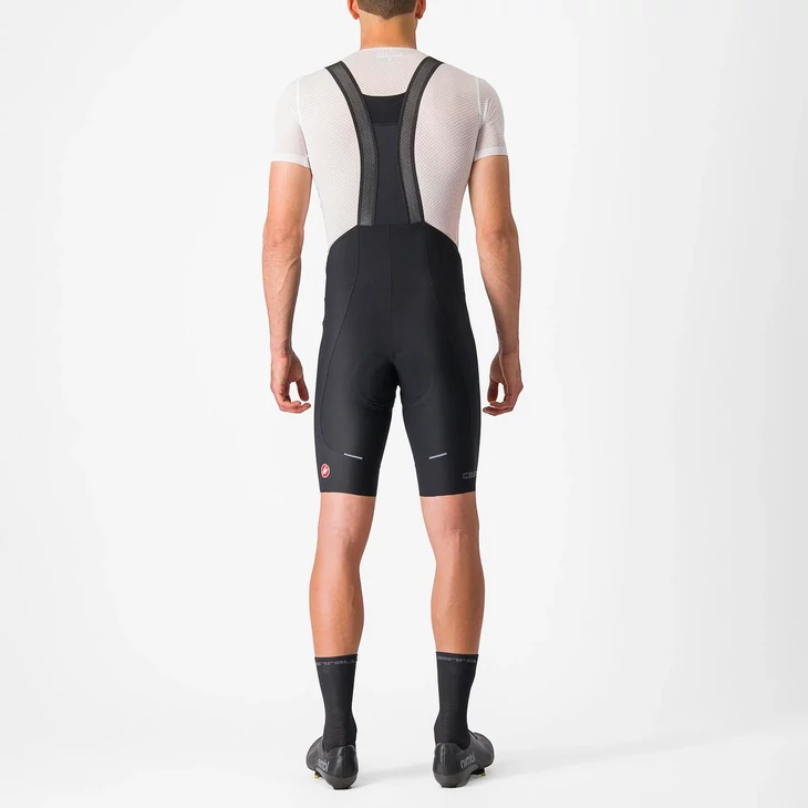 CASTELLI ESPRESSO Black S kantáros rövidnadrág