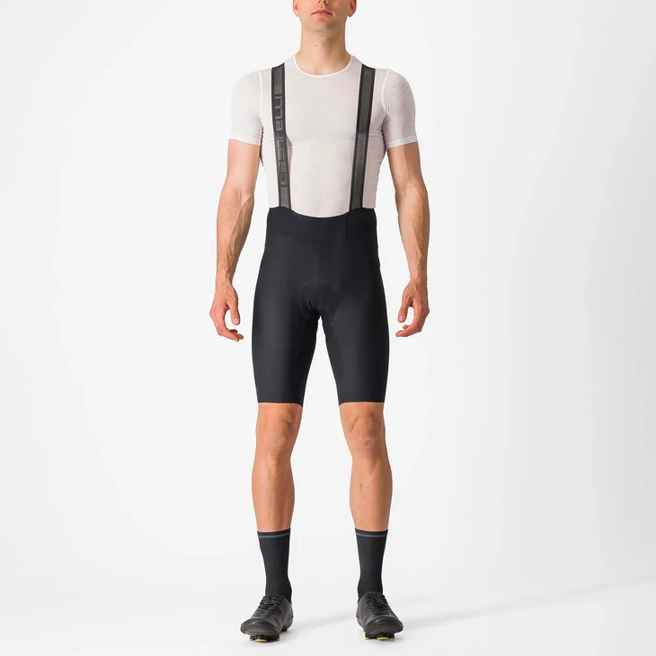 CASTELLI ESPRESSO Black S kantáros rövidnadrág