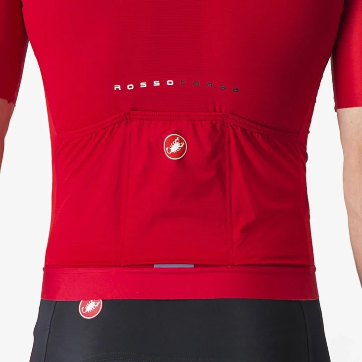 CASTELLI AERO RACE 7.0 Red XXXL rövid ujjú mez