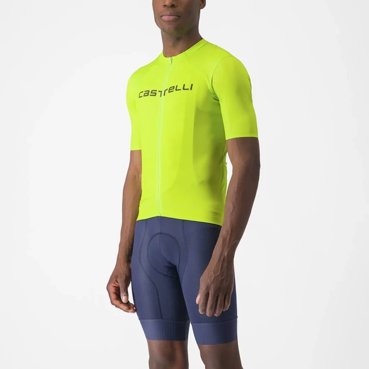 CASTELLI PROLOGO LITE Lime/Green XXL rövid ujjú mez