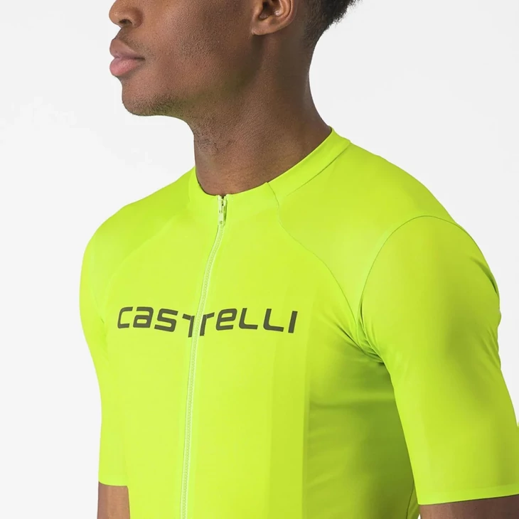 CASTELLI PROLOGO LITE Lime/Green XXL rövid ujjú mez