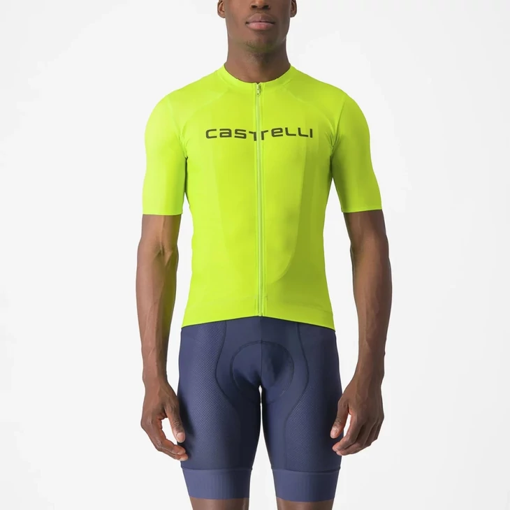 CASTELLI PROLOGO LITE Lime/Green XXL rövid ujjú mez