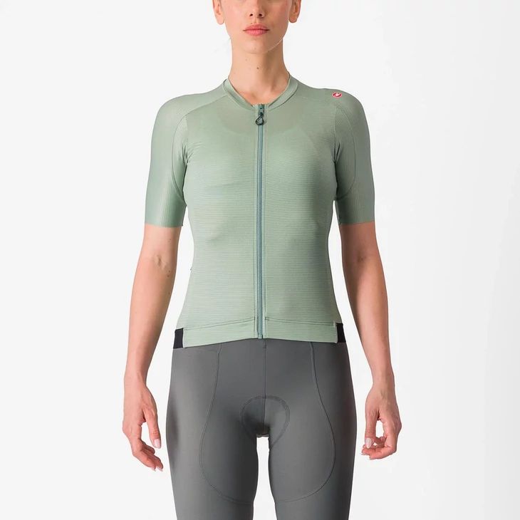 CASTELLI ESPRESSO W Defender Green/Green L női rövid ujjú mez