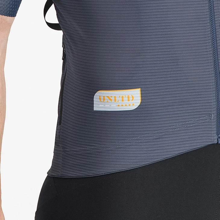 CASTELLI UNLIMITED PRO Blue/Sky-Orange M rövid ujjú mez