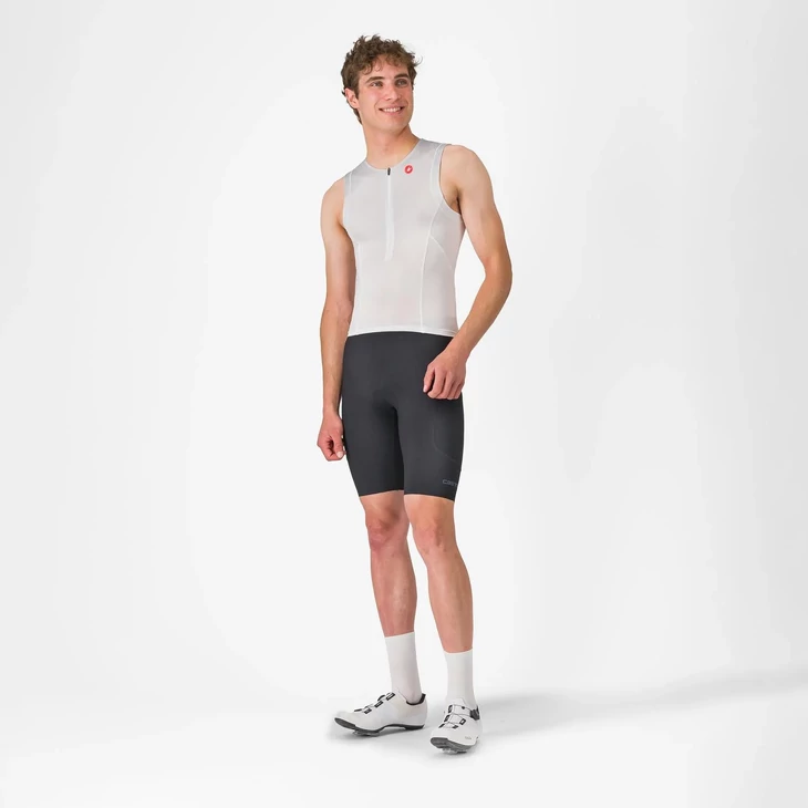 CASTELLI FREE SPEED 3 White/Silver Gray XL triatlon ujjatlan mez