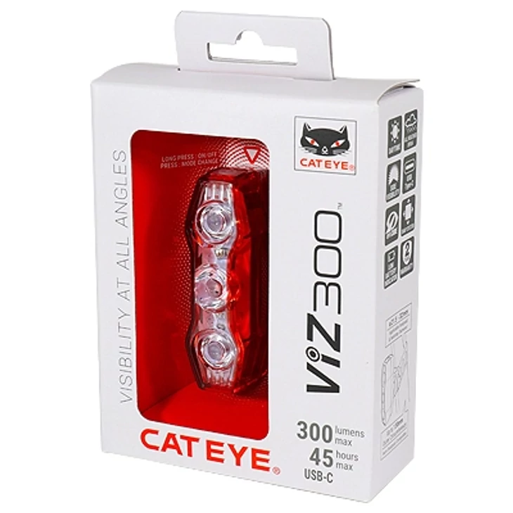 CATEYE VIZ300 TLLD810NR hátsó lámpa