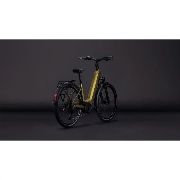 CUBE 26 TOURING HYBRID PRO 800 goldenlime'n'black Easy Entry 46 cm női kerékpár