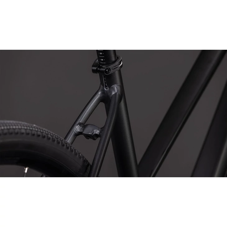 CUBE 26 NULANE PRO grey'n'chrome Trapeze 47 cm női kerékpár