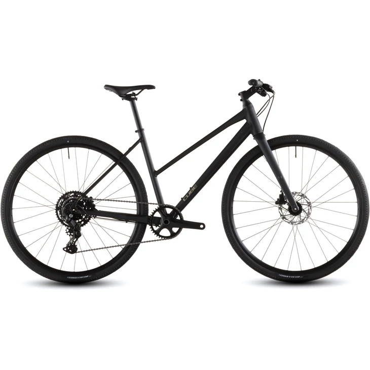 CUBE 26 NULANE PRO grey'n'chrome Trapeze 47 cm női kerékpár