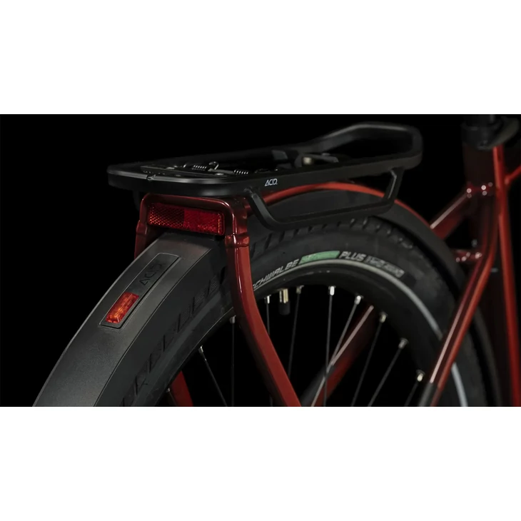 CUBE 24 TOURING HYBRID EXC 625 red'n'white M/54 cm kerékpár