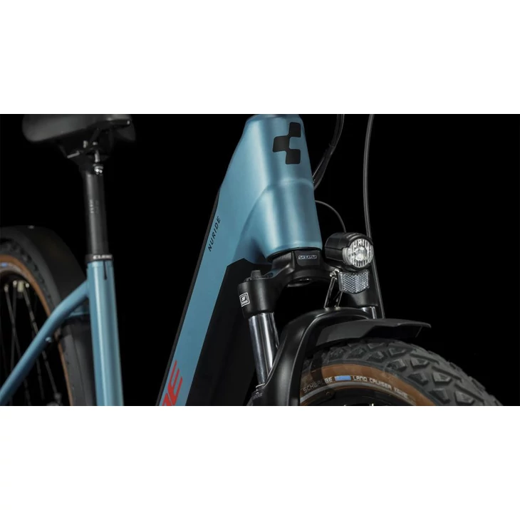 CUBE 23 NURIDE HYBRID PERFORMANCE 625 ALLROAD metalblue'n'red S/50 cm kerékpár