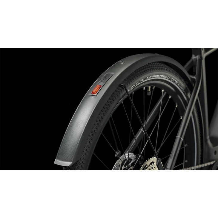 CUBE 24 NURIDE HYBRID PRO 625 ALLROAD black'n'metal S/50 cm Easy Entry női kerékpár