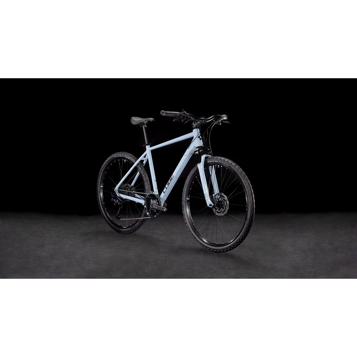 CUBE 25 NATURE EXC pigeonblue'n'black 54 cm kerékpár