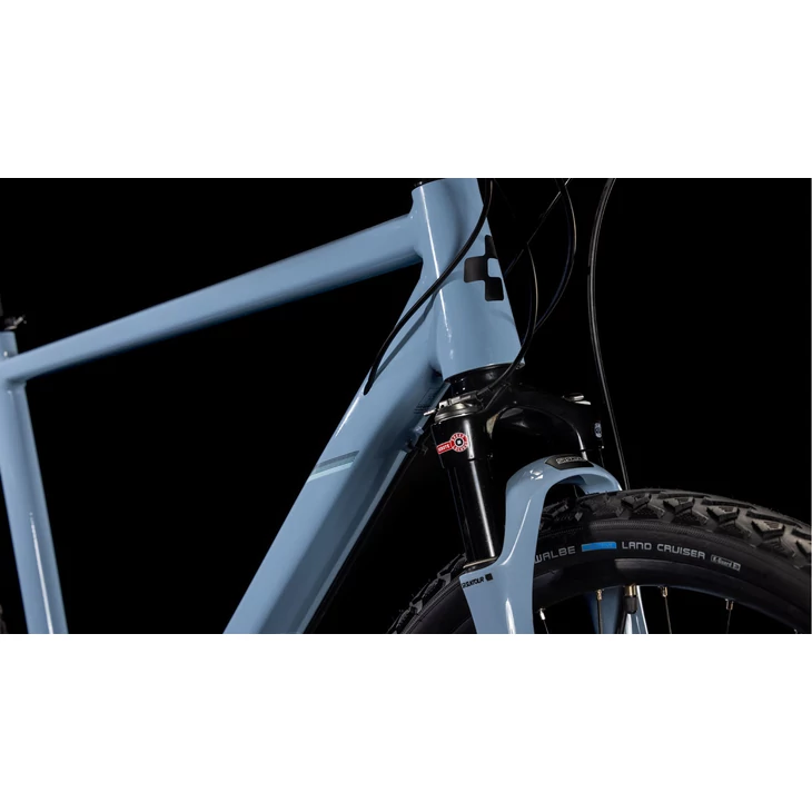 CUBE 25 NATURE EXC pigeonblue'n'black 54 cm kerékpár