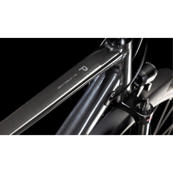 CUBE 25 KATHMANDU PRO grey'n'lunar 46 cm kerékpár