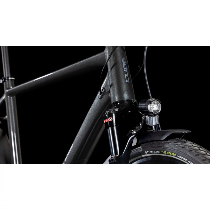 CUBE 25 KATHMANDU PRO grey'n'lunar 46 cm kerékpár