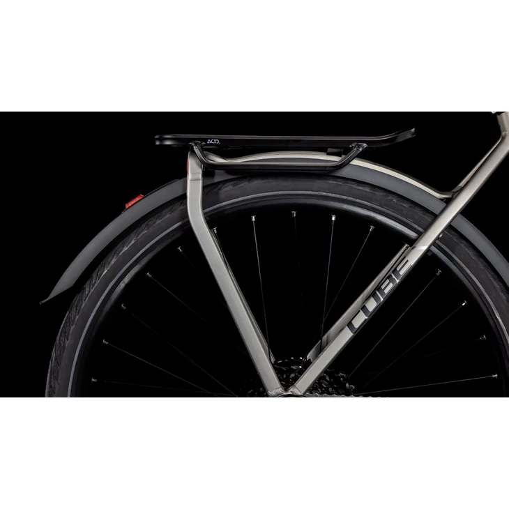 CUBE 25 KATHMANDU EXC grey'n'black 46 cm kerékpár