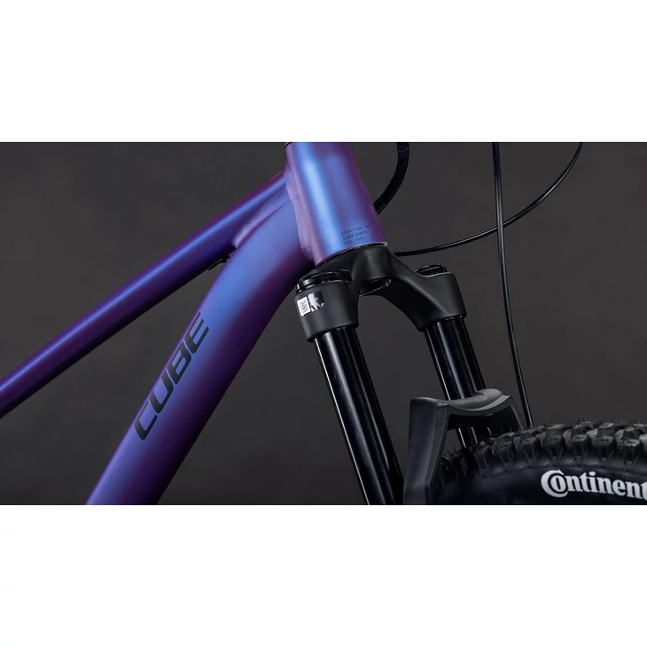 CUBE 26 REACTION TM PRO blueviolet'n'black M/18 kerékpár