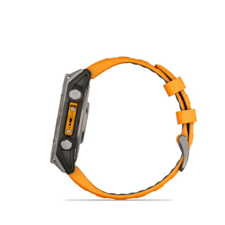GARMIN FENIX 8 titán/narancs sportóra
