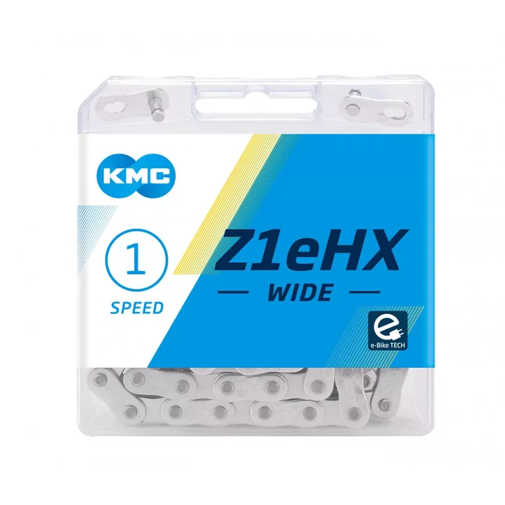 KMC 1/2x1/8 112l sötétezüst agyváltóhoz lánc