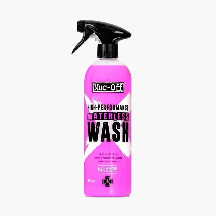 MUC-OFF WATERLESS WASH kerékpártisztító spray