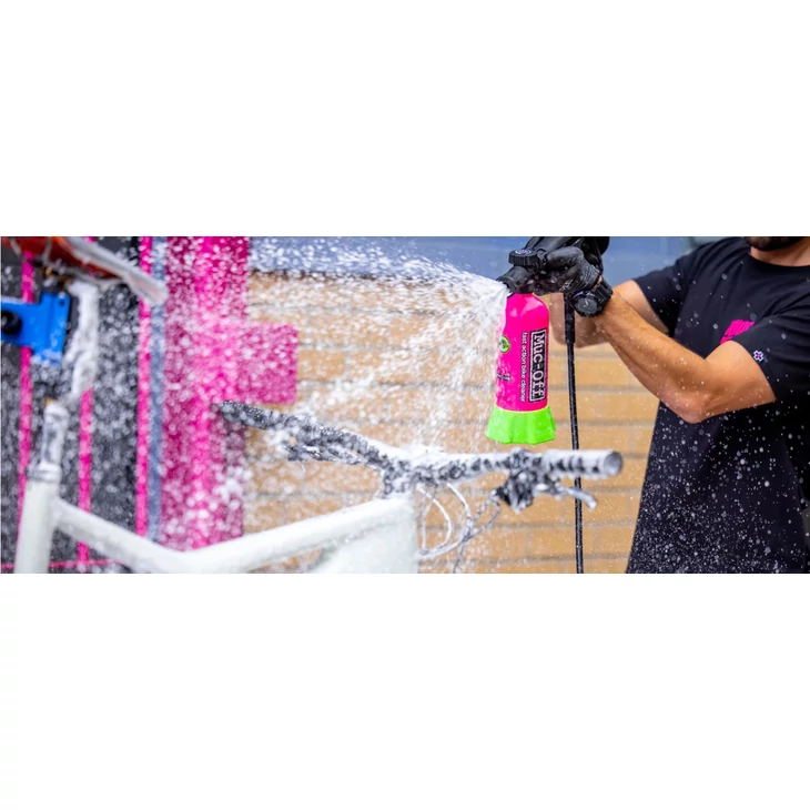 MUC-OFF BOTTLE FOR LIFE flakon és kerékpártisztító por csomag