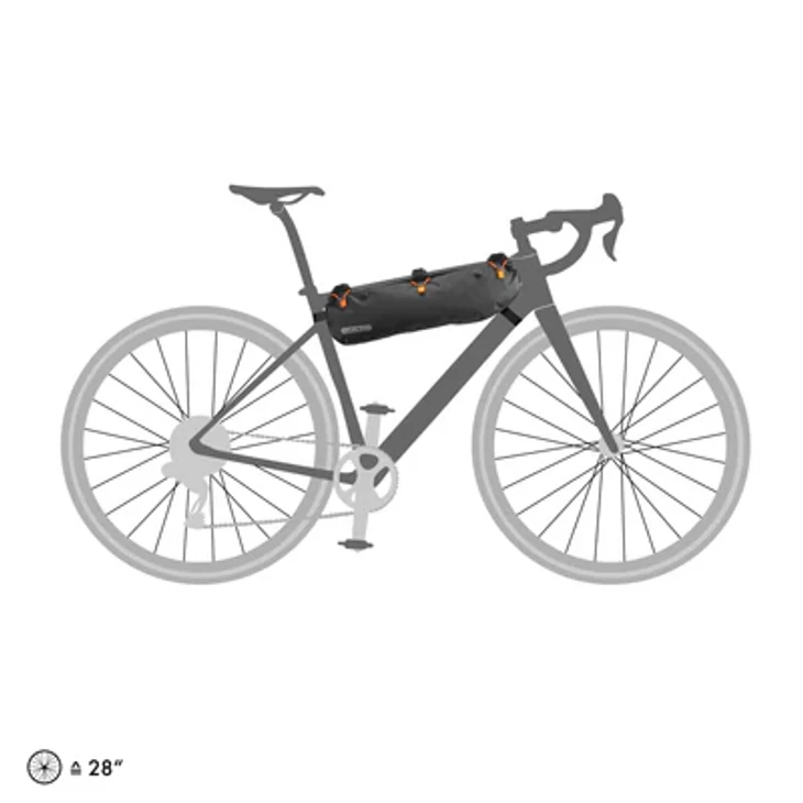 ORTLIEB FRAME-PACK RC TOPTUBE Black Matt 4 L váztáska