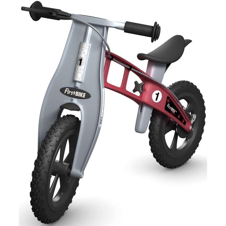 FIRSTBIKE CROSS piros futóbringa fékkel