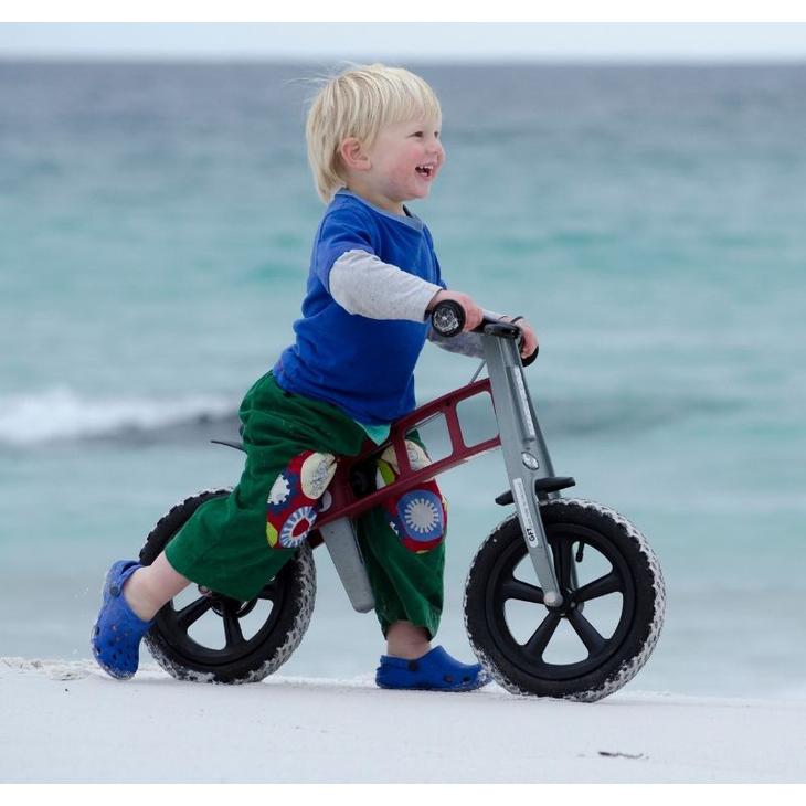 FIRSTBIKE CROSS piros futóbringa fékkel
